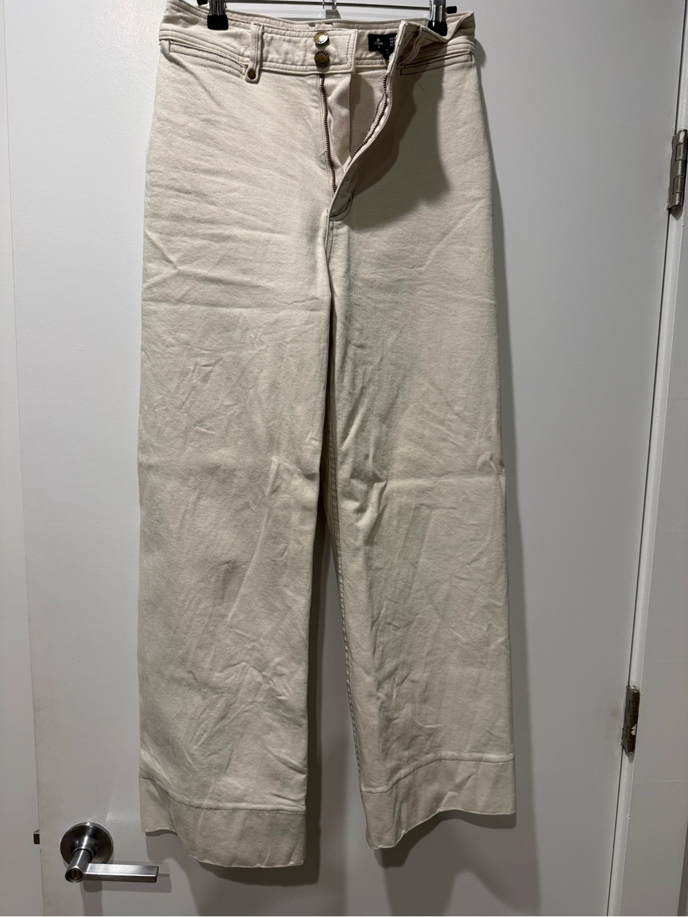 Thrills women’s Wide-Leg Pants in Cream